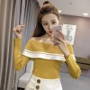 365 color matching stripes bottoming sweater shirt