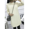 9090 autumn and winter Korean fashion pure color long knitting sweater