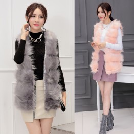 8240 autumn and winter imitation fox fur vest