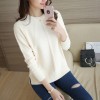 465 round neck loose twist sweater