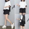 European station summer new women Korean fashion loose loose thin two sets of shorts casual suit female tide