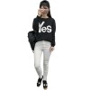 8501 YES pattern loose large size thicken wool lovers sweatshirt