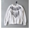 New autumn and winter loose printing feathers sets of sweater women 2087 #