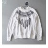 2087 loose printing feathers sweatshirt