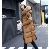 2017 down jacket fox fur slim thickening knee Korean fashion jacket 9525