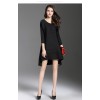 0131 Euramerican fashion elegant one piece dress