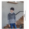 620 leisure gradient men knitting sweater 