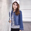 6325 Korean fashion simple leisure denim jacket