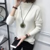 8091 # autumn and winter new women's Korean high-necked sweater