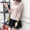 8102 women's autumn and winter new Korean fashion long-sleeved turtle neck sweate
