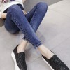 130 pregnant women belly pencil jeans