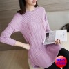 6015 fashionable breastfeeding collar knitted sweater