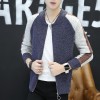 9135 men 's stand collar sweaters jacket