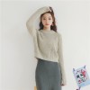 826 small high collar soft and comfortable thick knitted sweater