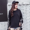 9032 Harajuku oversize loose long sleeve trendy sweatshirt