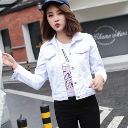 999 Harajuku BF style loose short denim jacket