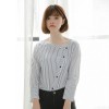 9103 stripes long sleeve shirt