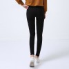 015 black leggings slim pencil jeans