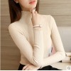 8021 high-necked bottom slim sweater