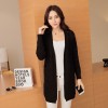 8202 large size women's loose sweater cardigan