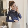 3055 temperament gold velvet fashion tops