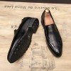 3965 pointed feet low-heeled business men's shoes