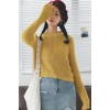 826 small high collar soft and comfortable thick knitted sweater