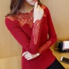 8530 Korean Slim sexy lace bottoming shirt