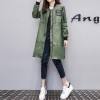 8062 European fashion loose long baseball casual jacket