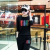 8095 fashion slim casual long sleeve tracksuit