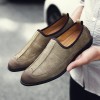 2017 Matte cow leather casual men's shoes