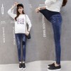 130 pregnant women belly pencil jeans