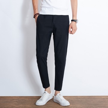 8801 linen men 's casual pants