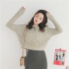 826 small high collar soft and comfortable thick knitted sweater