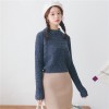 826 small high collar soft and comfortable thick knitted sweater