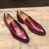 3965 pointed feet low-heeled business men's shoes