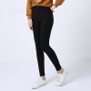 015 black leggings slim pencil jeans