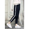 1695 loose white side ninth harem casual pants