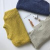 826 small high collar soft and comfortable thick knitted sweater