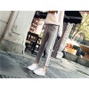 1695 loose white side ninth harem casual pants