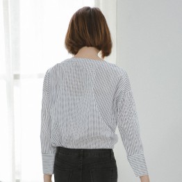 9103 stripes long sleeve shirt