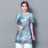 3559 Retro Chinese Style Improved Cheongsam Tea shirt