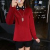 3919 women's fat girl long sleeve tops