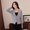 8204 Japanese style buttons knitting cardigan