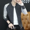 9135 men 's stand collar sweaters jacket