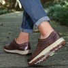 018100 breathable solid color round head casual shoes