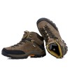 123098 winter warm thickening matte leather men's hiking shoes