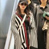 3020 vertical stripes sweater cardigan