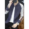 9135 men 's stand collar sweaters jacket