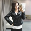 9947B handsome personality leather jacket